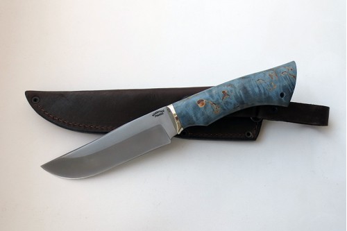 Нож "Таежный" (малый) из стали Р6М5К5 (быстрорез) - работа мастерской кузнеца Марушина А.И.
